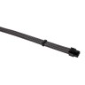 Комплект кабелей-удлинителей для БП 1STPLAYER GUN-001  premium nylon 350mm GUNMETAL Gray
