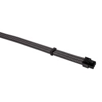 Комплект кабелей-удлинителей для БП 1STPLAYER GUN-001  premium nylon 350mm GUNMETAL Gray
