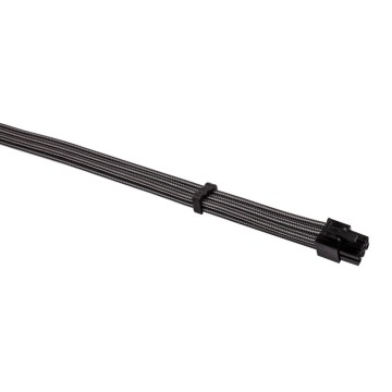 Комплект кабелей-удлинителей для БП 1STPLAYER GUN-001 premium nylon 350mm GUNMETAL Gray