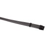 Комплект кабелей-удлинителей для БП 1STPLAYER GUN-001  premium nylon 350mm GUNMETAL Gray