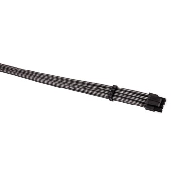 Комплект кабелей-удлинителей для БП 1STPLAYER GUN-001 premium nylon 350mm GUNMETAL Gray