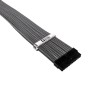 Комплект кабелей-удлинителей для БП 1STPLAYER GUN-001  premium nylon 350mm GUNMETAL Gray