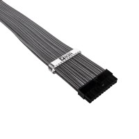 Комплект кабелей-удлинителей для БП 1STPLAYER GUN-001  premium nylon 350mm GUNMETAL Gray