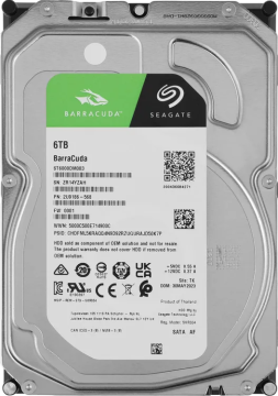 Жесткий диск Seagate 6000 Gb BARRACUDA (ST6000DM003)