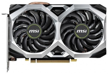 Видеокарта MSI (RTX 2060 VENTUS XS 6G OC) GeForce RTX 2060 1710MHz PCI-E 3.0 6144MB 14000 MHz 192 bit DVI HDMI HDCP VENTUS XS 6G OC