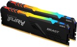 Оперативная память 64 Gb 3200 MHz Kingston FURY Beast RGB Black (KF432C16BB2AK2/64)