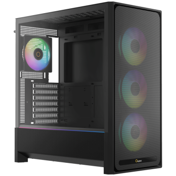 Компьютерный корпус Ocypus Delta C70 BK ARGB Black (Delta-C70-BKG400XX-GL)