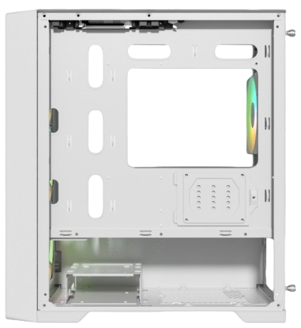 Компьютерный корпус Powercase MISTRAL Micro X4W TG White (CMMXW-L4)