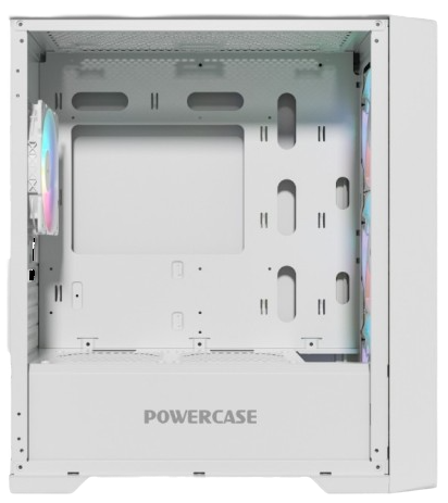 Компьютерный корпус Powercase MISTRAL Micro X4W TG White (CMMXW-L4)
