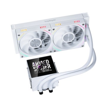 Система жидкостного охлаждения для процессора 1STPLAYER F.A.S.T. FT-240 ARGB LCD White (FT-240-WH)