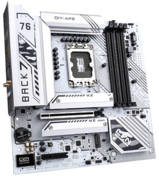 Материнская плата Colorful CVN B760M-BACK FROZEN WIFI V20 White