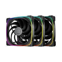 Комплект вентиляторов для корпуса Geometric Future Squama 2503B-14 Triple Pack ARGB (1F2503B314000)