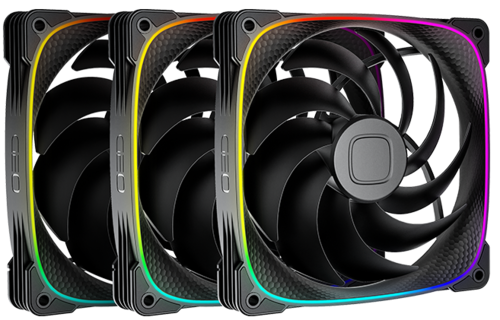 Комплект вентиляторов для корпуса Geometric Future Squama 2503B-14 Triple Pack ARGB (1F2503B314000)