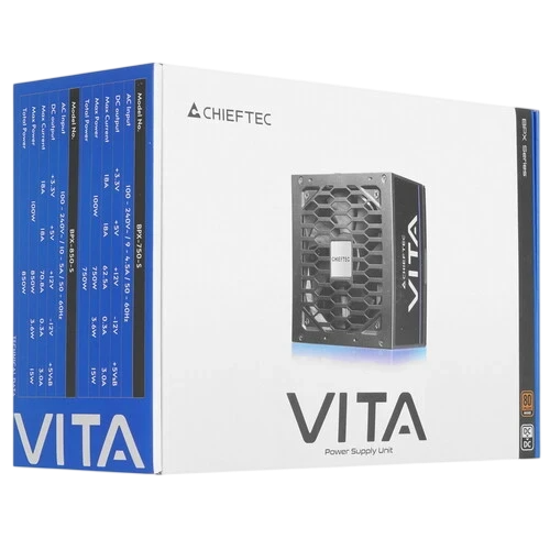 Блок питания Chieftec 750W Vita Black (BPX-750S)