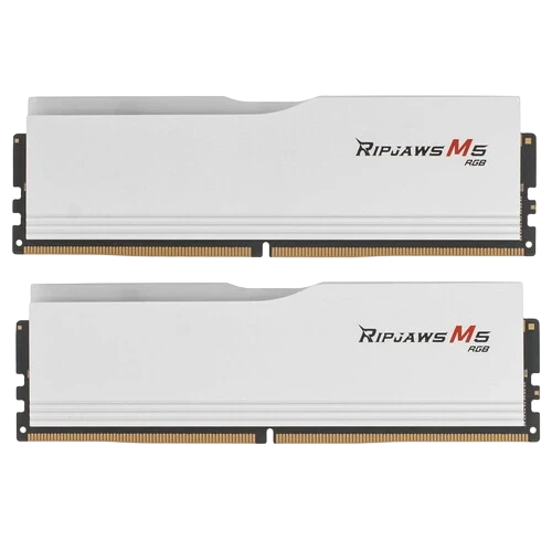 Оперативная память 64 Gb 6400 MHz G.Skill RIPJAWS M5 RGB White (F5-6400J3239G32GX2-RM5RW)