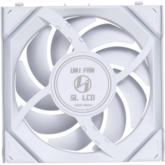 Вентилятор для корпуса Lian Li UNI FAN SL WIRELESS LCD 120 Reverse Blade ARGB White 12RSLLCD1W1W (G99.12RSLLCD1W1W.R0)