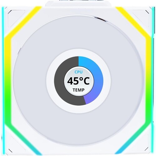 Вентилятор для корпуса Lian Li UNI FAN SL WIRELESS LCD 120 Reverse Blade ARGB White 12RSLLCD1W1W (G99.12RSLLCD1W1W.R0)