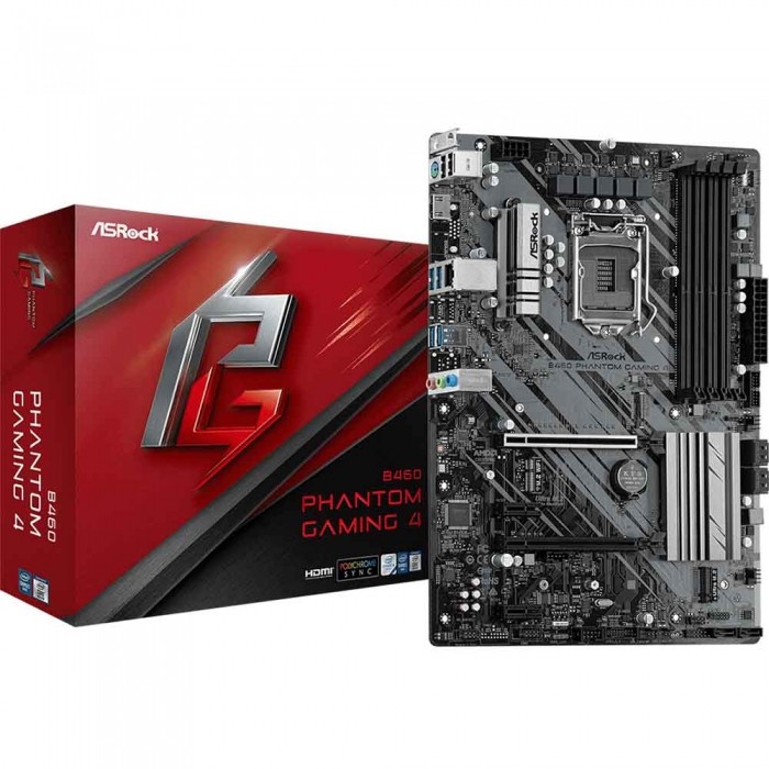 Материнская плата ASRock B460 PHANTOM GAMING 4