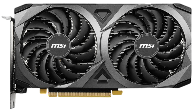 Видеокарта MSI (RTX 3060 VENTUS 2X 8G OC) GeForce RTX 3060 8Gb VENTUS 2X OC