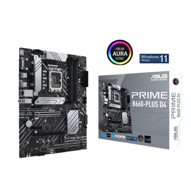 Материнская плата ASUS PRIME B660-PLUS D4 (90MB18X0-M1EAY0)