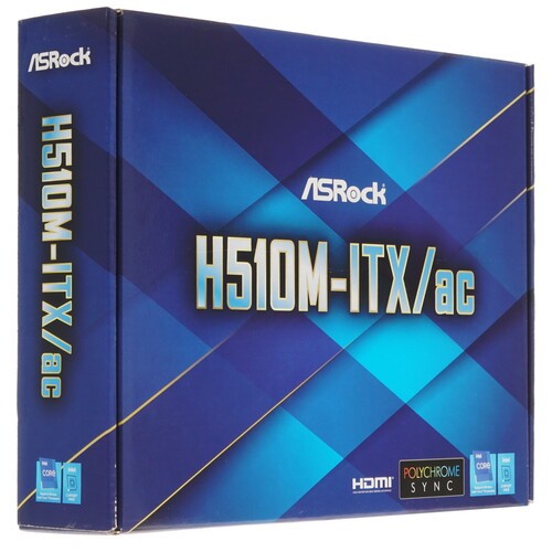 Материнская плата ASRock H510M-ITX/AC