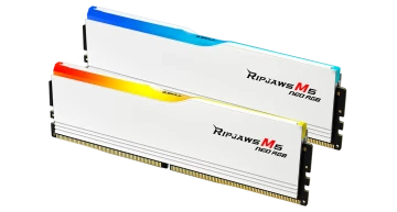 Оперативная память 32 Gb 6400 MHz G.Skill RIPJAWS M5 NEO RGB White (F5-6400J3240G16GX2-RM5NRW)