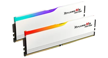 Оперативная память 32 Gb 6400 MHz G.Skill RIPJAWS M5 NEO RGB White (F5-6400J3240G16GX2-RM5NRW)