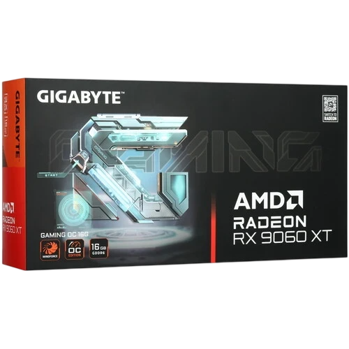 Видеокарта Gigabyte (GV-R9060XTGAMING OC-16GD) Radeon RX 9060 XT 16GB GAMING OC