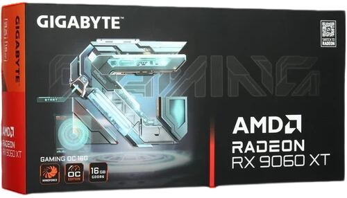 Видеокарта Gigabyte (GV-R9060XTGAMING OC-16GD) Radeon RX 9060 XT 16GB GAMING OC
