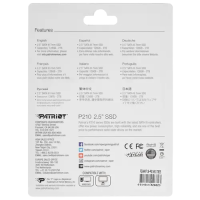 Твердотельный накопитель Patriot 1000 Gb P210 (P210S1TB25)