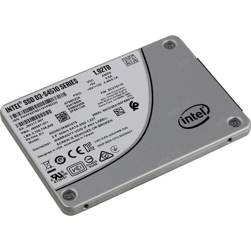 Твердотельный накопитель Intel 1920 Gb DC D3-S4510 SSDSC2KB019T801