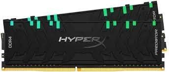 Оперативная память 16 Gb 3600 MHz Kingston HYPERX PREDATOR RGB (HX436C17PB4AK2/16)