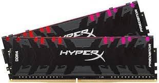 Оперативная память 16 Gb 3600 MHz Kingston HYPERX PREDATOR RGB (HX436C17PB4AK2/16)