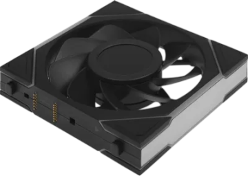 Вентилятор для корпуса Lian Li UNI FAN TL WIRELESS LCD 120 Reverse Blade 12RTLLCD1W1B ARGB Black (G99.12RTLLCD1W1B.R0)