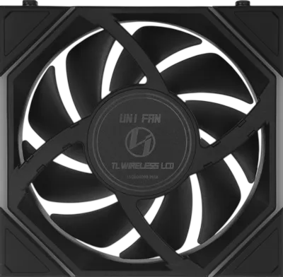 Вентилятор для корпуса Lian Li UNI FAN TL WIRELESS LCD 120 Reverse Blade 12RTLLCD1W1B ARGB Black (G99.12RTLLCD1W1B.R0)