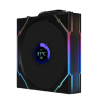 Вентилятор для корпуса Lian Li UNI FAN TL WIRELESS LCD 120 Reverse Blade 12RTLLCD1W1B ARGB Black (G99.12RTLLCD1W1B.R0)