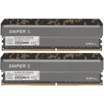 Оперативная память 16 Gb 3600 MHz G.Skill SNIPER X (F4-3600C19D-16GSXKB)