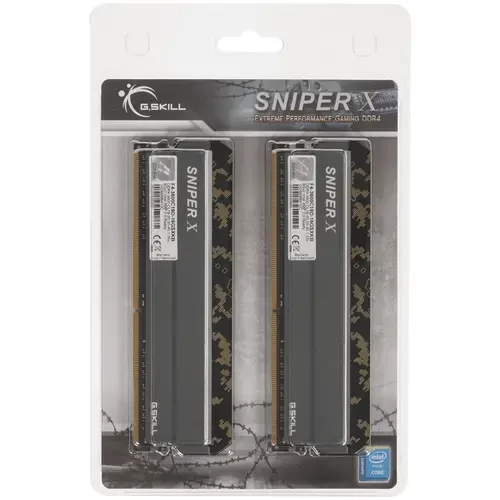 Оперативная память 16 Gb 3600 MHz G.Skill SNIPER X (F4-3600C19D-16GSXKB)