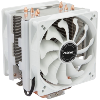 Кулер для процессора ALSEYE Universal White S120D-W PWM