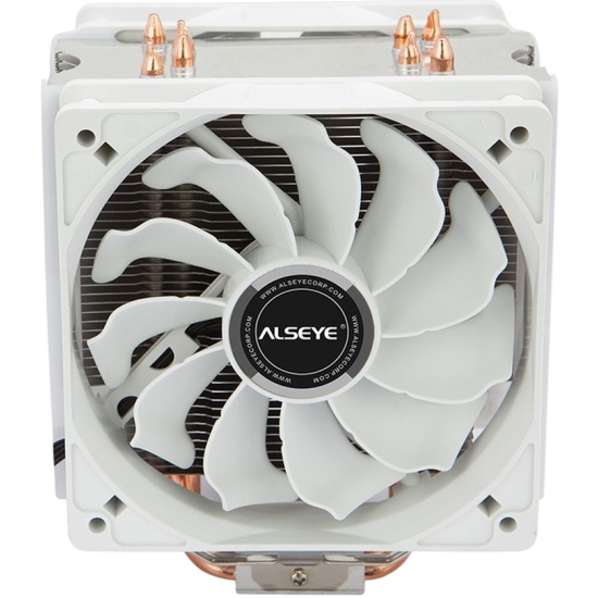 Кулер для процессора ALSEYE Universal White S120D-W PWM