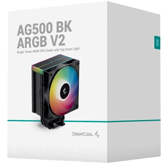 Кулер для процессора Deepcool AG500 BK ARGB V2