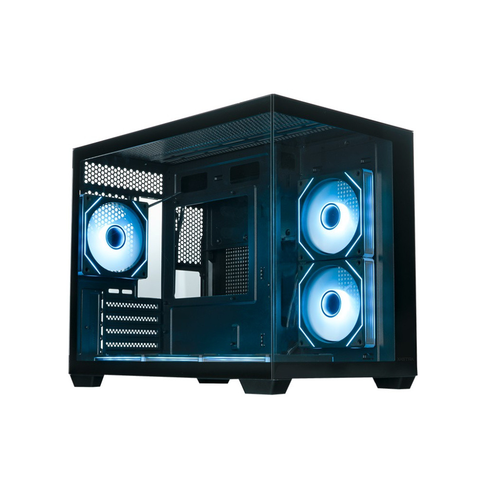 Компьютерный корпус XASTRA QW500M 6ARGB-C10-UC Black (QW500M-6FM12A-C10-UC)