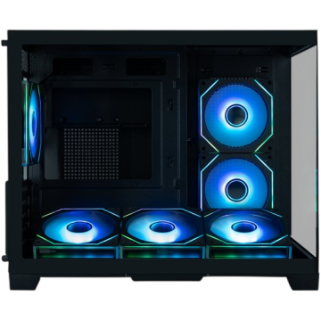 Компьютерный корпус XASTRA QW500M 6ARGB-C10-UC Black (QW500M-6FM12A-C10-UC)