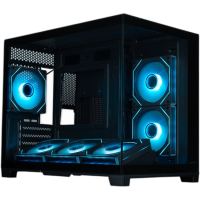 Компьютерный корпус XASTRA QW500M 6ARGB-C10-UC Black (QW500M-6FM12A-C10-UC)