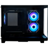 Компьютерный корпус XASTRA QR500M 3ARGB C10-UC ARGB Black (QR500M-3FM12A-C10-UC)