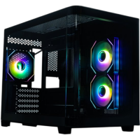 Компьютерный корпус XASTRA QR500M 3ARGB C10-UC ARGB Black (QR500M-3FM12A-C10-UC)