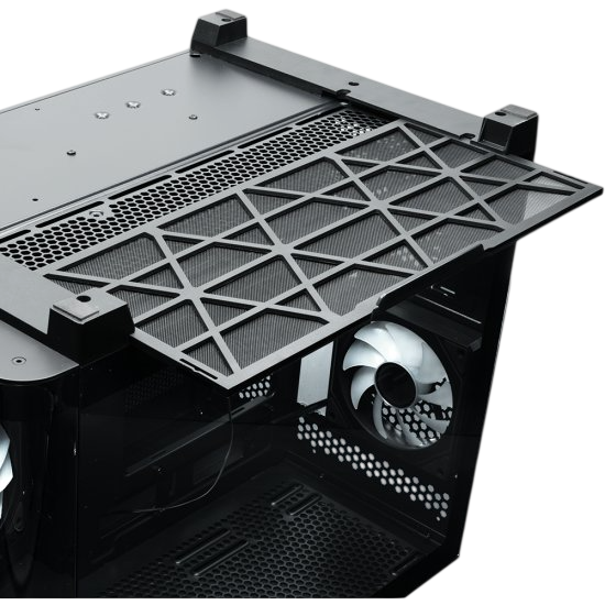 Компьютерный корпус XASTRA QR500M 3ARGB C10-UC ARGB Black (QR500M-3FM12A-C10-UC)