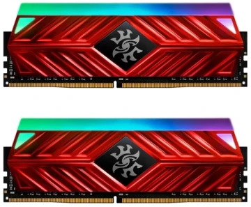 Оперативная память 16 Gb 3600 MHz ADATA XPG SPECTRIX D41 RGB Red (AX4U36008G18I-DR41) RTL