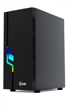 Компьютерный корпус Powercase MAESTRO Z3 Black RGB CMAZB-F3