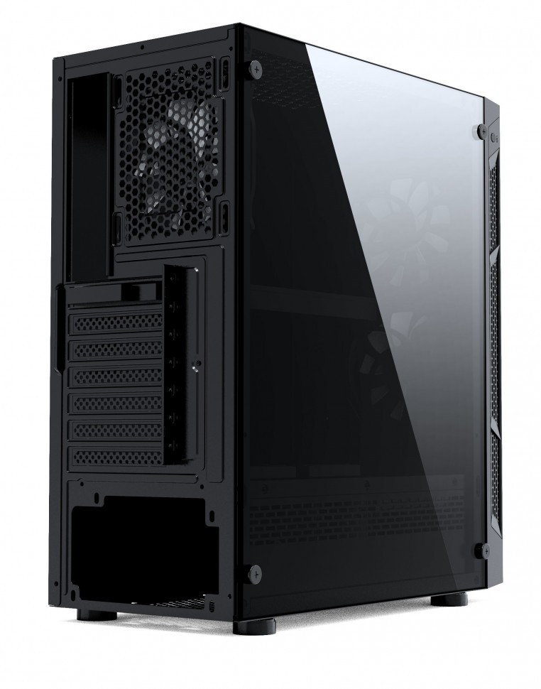 Компьютерный корпус Powercase MAESTRO Z3 Black RGB CMAZB-F3